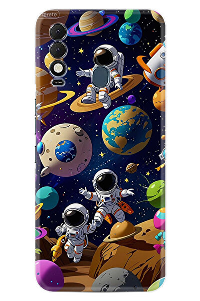 TECNO غطاء حماية Spark 8T منقوش مطبوع غطاء عالي الحماية من سلسلة Efex stk-.10...