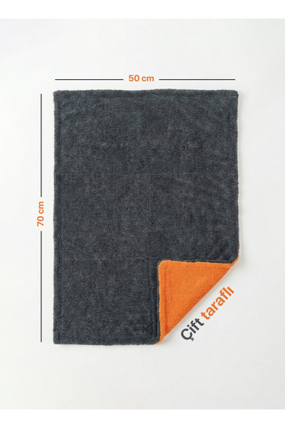 CULİVEN Mikrofiber Oto Kurulama Havlusu 50 x 70 cm Araç Kurulama Yıkama Durulama Süper Emici Leke Bırakmaz