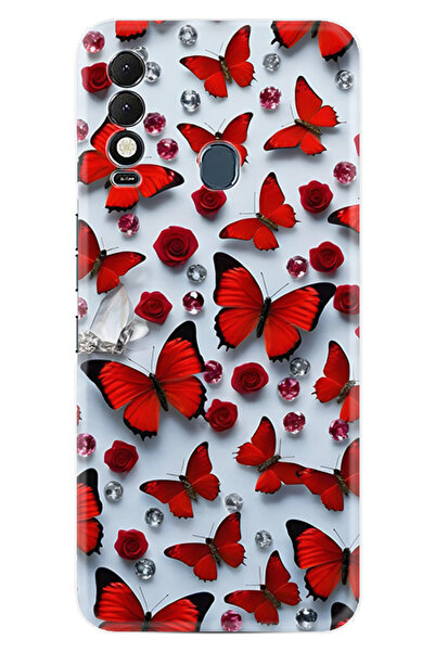 TECNO غطاء حماية Spark 8T منقوش مطبوع غطاء عالي الحماية من سلسلة Efex stk-.10...