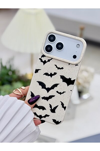 Go Aksesuar غطاء حماية مرن من السيليكون متوافق مع آيفون 17 برو ماكس بتصميم طب...