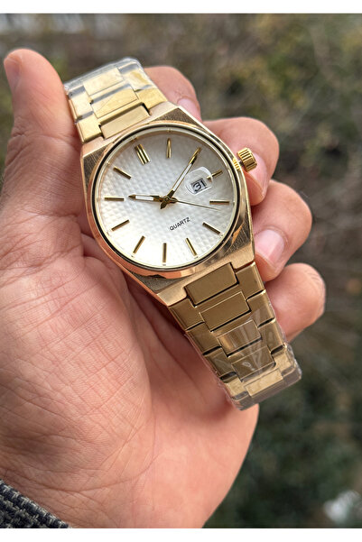 Tulpar New Season Limited Edition Calendar Function Steel Band Men's Wristwatch