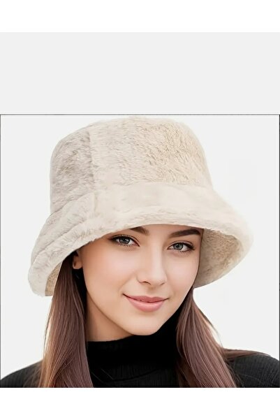 aseh shop قبعة دلو من ريش البجع