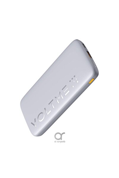 VOLTME شاحن متنقل مزود بمنفذ Type-C و USB Swift بسعة 10000 مللي أمبير، يدعم ا...