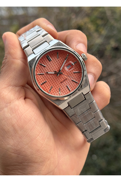 Tulpar New Season Limited Edition Calendar Function Steel Band Men's Wristwatch