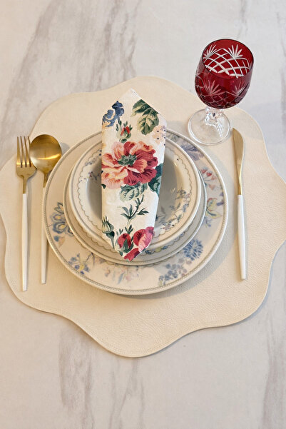 Lin Home Deri Amerikan Servis / Supla / Placemats