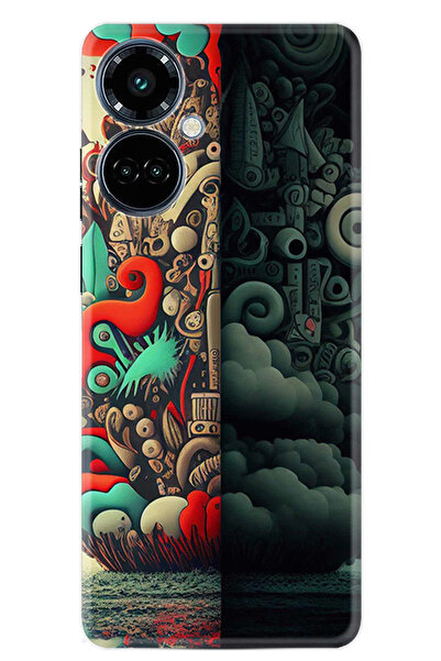 TECNO غطاء حماية لهاتف Camon 19 Pro بتصميم السنة الجديدة ونقوش عيد الميلاد-1.jpg