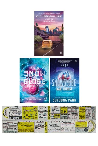 Yuzu Kitap Soyoung Park 3 Kitap Set / Snowglobe 1-2 + Var Olduğun Gün + Özel ...