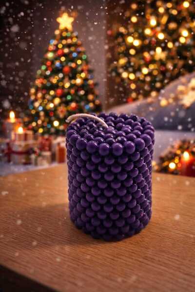 AY-TENLİ CANDLE Dekoratif Bubble Mum – Evinize Stil Katın