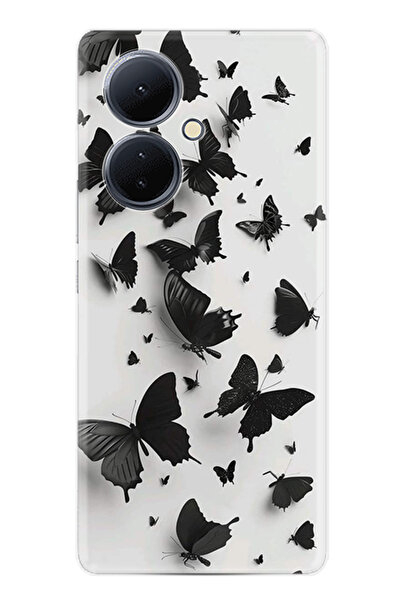 Arvencase غطاء حماية لهاتف فيفو V29 لايت من سلسلة Efex مطبوع بنمط مميز stk-.1...