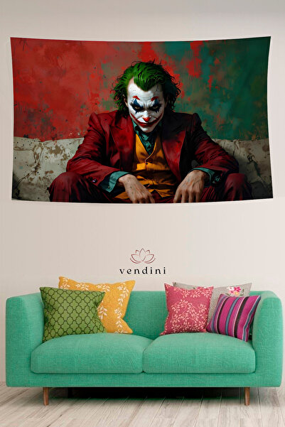 Vendini Joker Wall Tapestry Wall Covering Wall Tapestry