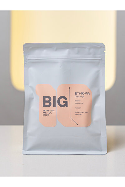 Ethiopia Guji Uraga (Çekirdek Kahve) 200g