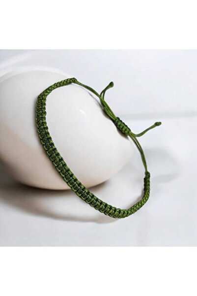 henahera accessory Unisex Makrome Örgü İp Bileklik El Yapımı Ayarlanabilir