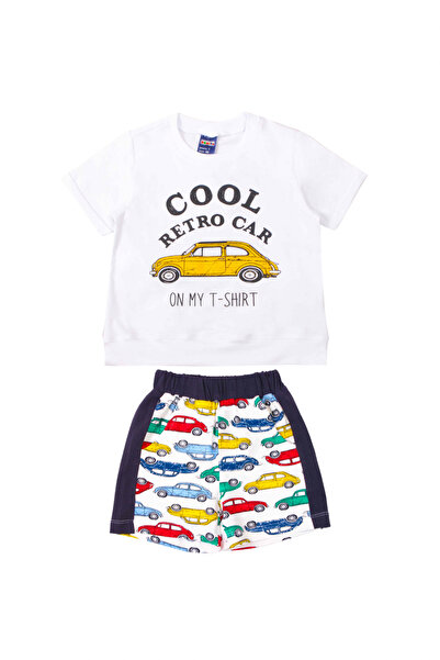 MODJEANS MODJEANS boys' set, Cool Retro Car, red t-shirt with retro graphics,...