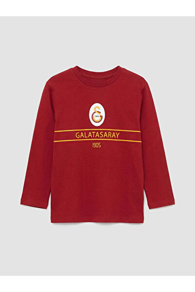 LC Waikiki LCW Kids Red Galatasaray Štampano Set pidžama za dečake