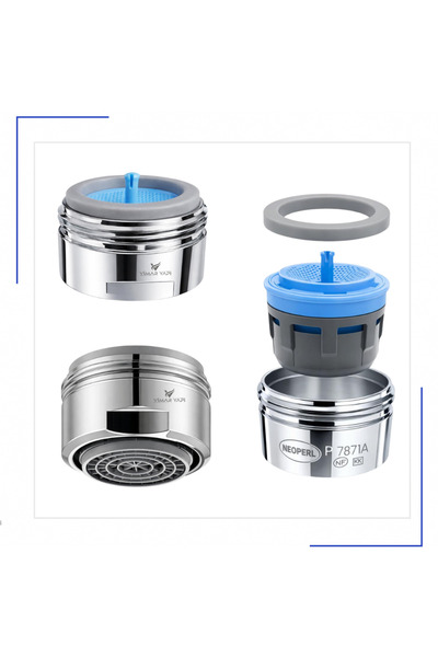 VitrA A3304801YP Perlatör M24x1 Cascade SLC Dak 5l Kreç Kırıcılı