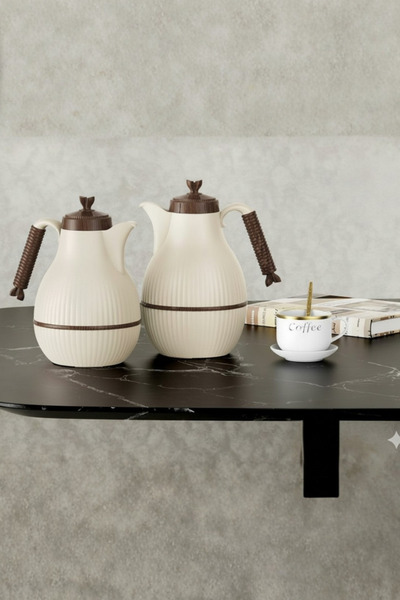 Generic Tea and coffee thermos set, 1 liter and 600 ml