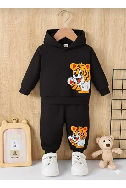 Nice Clothes Παιδικό Σετ Φόρμας με Κουκούλα UNISEX (ΧΑΡΙΤΩΜΕΝΟ ΤΑΙΓΡΙΔΑ)