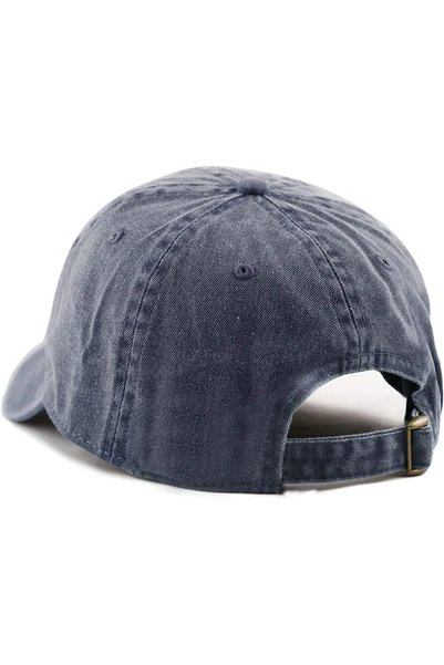 eleven market Imported Vintage Washable Gray Denim Hat