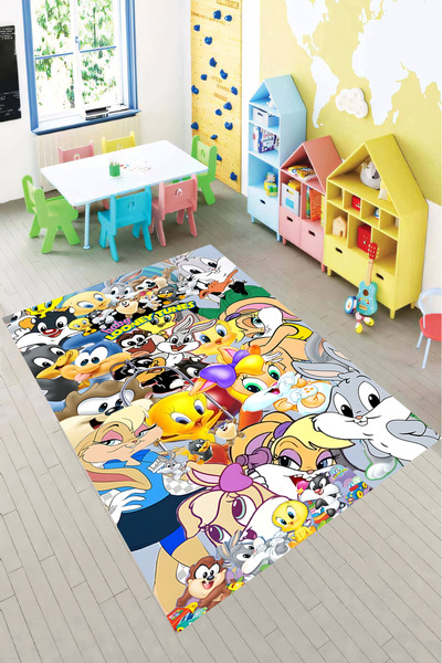 Reyhani Sevımlı Kahramanlar-3 Kaymaz Taban Makinede Yıkanabilir Çocuk Gamıng ...