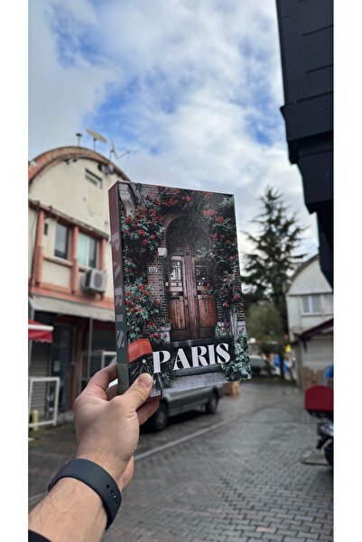 Nun Studio Paris Temalı Dekoratif Kitap Kutu – Vintage & Romantik Salon Dekor...