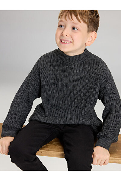 LC Waikiki RMZ GİYİM FARKIYA سترة تريكو للأولاد بياقة روبا