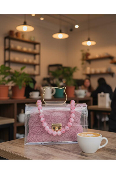 Davinci Desıgyn Şeffaf şık omuz çantası