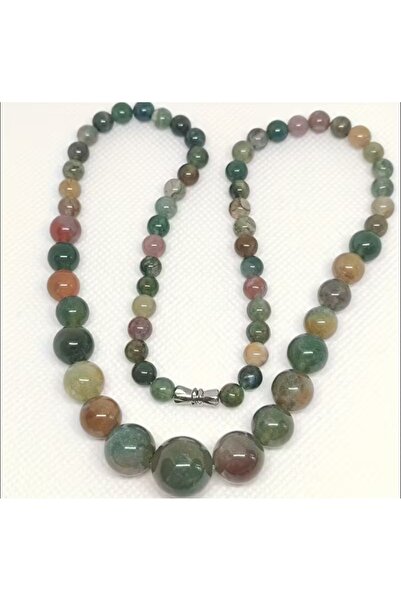 best bioenerji taş terapi Agate Natural Stone Necklace |