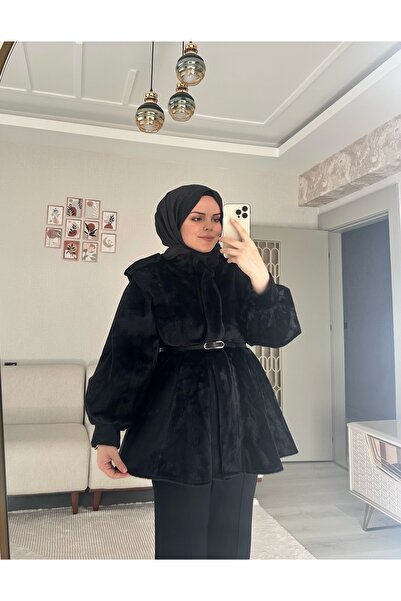 Nuesscollection Apolet Detay Kemerli Goldfox Kaban (Astarlı, Vatkalı, Çıtçıt ...