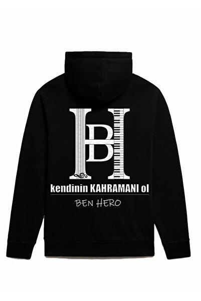 BEN HERO swe Büyük Beden Sweatshirt