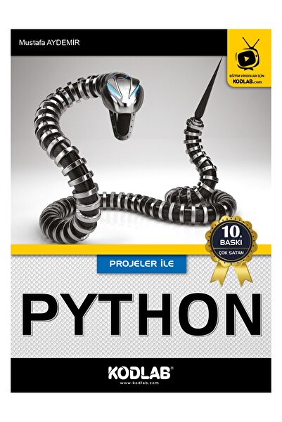 Kodlab Yayın Dağıtım PROJELER İLE PYTHON EĞİTİM KİTABI