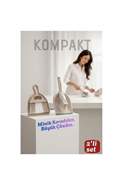 Fırsatkolik Professional 2-Piece Brush Dustpan Set Hand Vacuum Cleaner & Mini...
