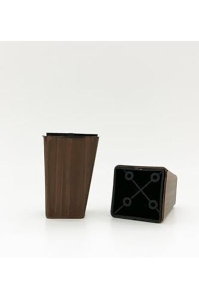 BRF Mkbeykoz Atlas, Plastic Angled Conical Furniture and Sofa Leg Walnut 10cm...