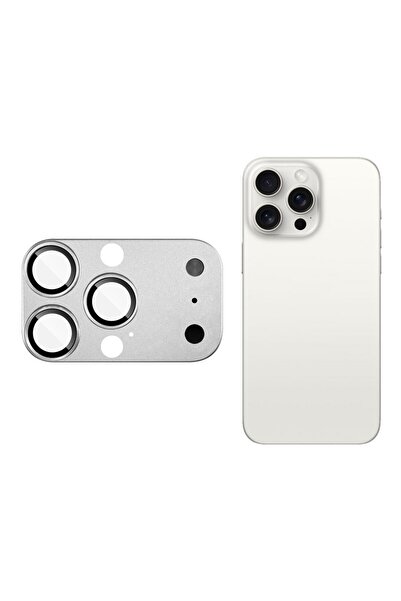 corcishop عدسة تحويل متوافقة مع آيفون 16 برو / 15 برو / 14 برو بمظهر كاميرا 1...