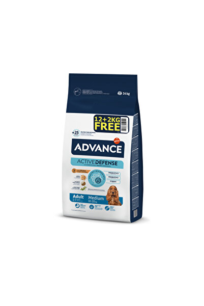 Advance Dog Medıum Adult 12+2 Bonus Paket