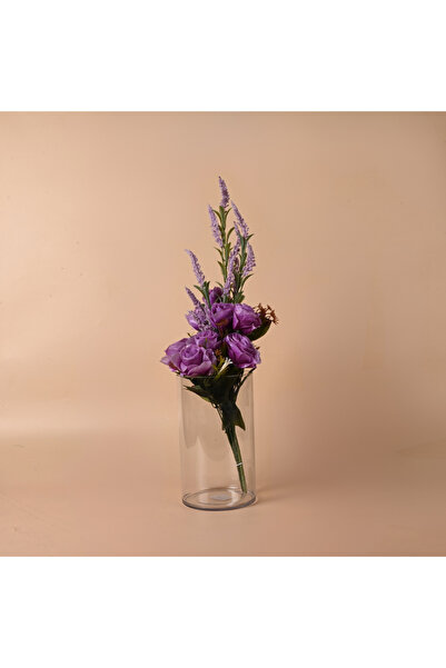 Generic Transparent Acrylic Cylinder Vase