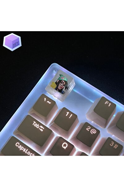 New Keycaps Valorant Killjoy ESC Mekanik Klavye Tuşu Artisan Keycap