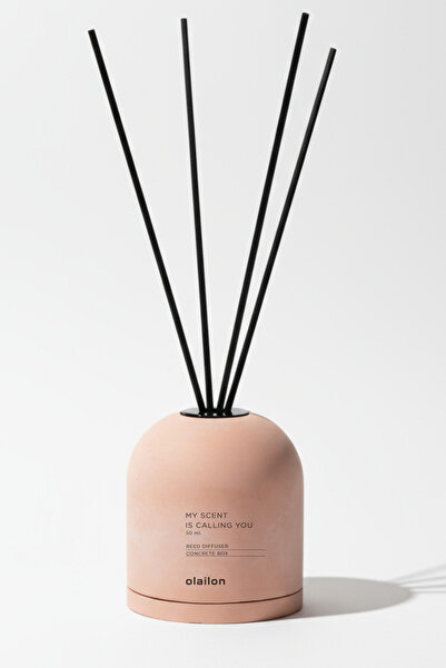 olailon Concarte Sakura Kokulu, Dekoratif Çubuklu Oda Kokusu 50 ml. Pembe Renk