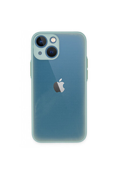 AKSEFİZZ iPhone 15 Plus Kılıf Mat Buzlu Şeffaf Ince Tasarımlı Kapak