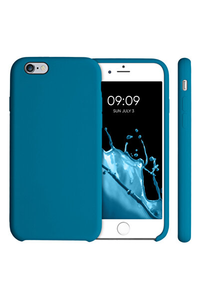 KWmobile Carcasă pentru iPhone 6 / iPhone 6s, silicon, albastră, 40223.224