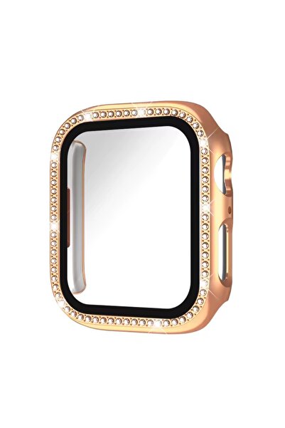 Volenta Apple Watch Series 10 - 42 mm Gemstone Case Protector – Rose Gold and...