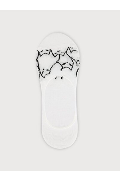 Ltb White Ballerina Socks