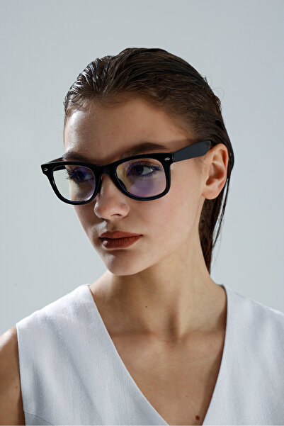 miii Black Framed Blue Light Protection Sunglasses