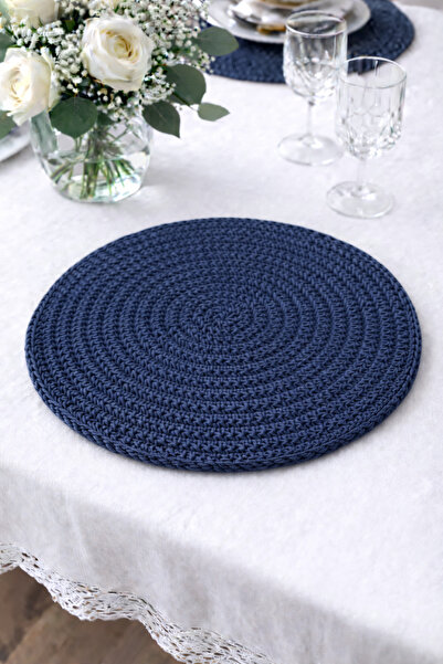 TOM COMPANY Kağıt İp Supla-Amerikan Servis-2'li (36 cm)-Gece Mavisi