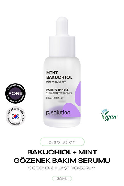 a solution Gözenek Bakım Serumu Mint Bakuchiol Pore Oligy Serum