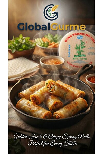 Bamboo Tree Pirinç Yufkası (Rice Paper) 340 Gr -GLOBAL GURME-
