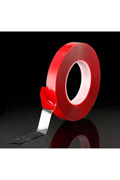 3M Çift Taraflı Şeffaf Bant 5 Metre, 9mm - Yüksek Tutuş, Isıya Dayanıklılık, ...