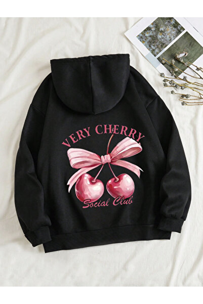 COHERENT Unisex Ανδρικό/Γυναικείο πολύχρωμο φούτερ VERRYCHERY με ειδική στάμπ...