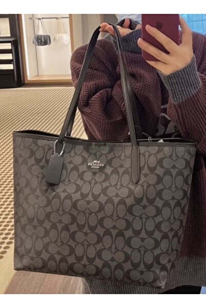 genermcr City Tote Bag Iconic Printed Women's Fashion Multifunctional Large C...