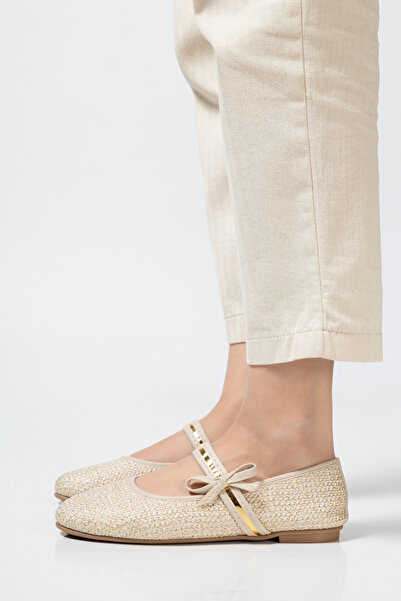 moun shoes Balerini pentru femei, confortabili, ușori, fără sunet, pantofi ortopedici de zi cu zi, balerină cu detaliu cu cataramă