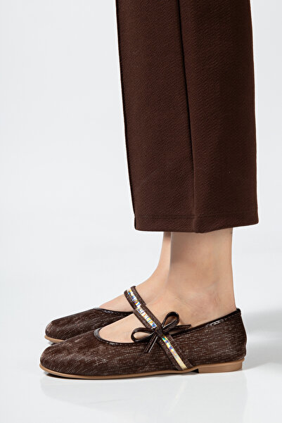 moun shoes حذاء باليرينا نسائي مريح وخفيف الوزن لا يصدر صوتًا، حذاء يومي لتقو...